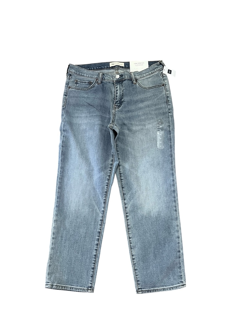 NWT GAP Light Wash Low Stretch Slim Crop Jeans 30